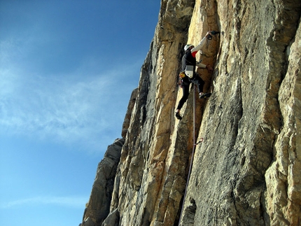 Up-Down Rocca la Meja - Up-Down: Su L6 di Up Down, Rocca la Meja, Valle Maira