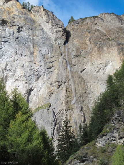 Cascata al Crap de Scegn, Isolaccia, Valdidentro