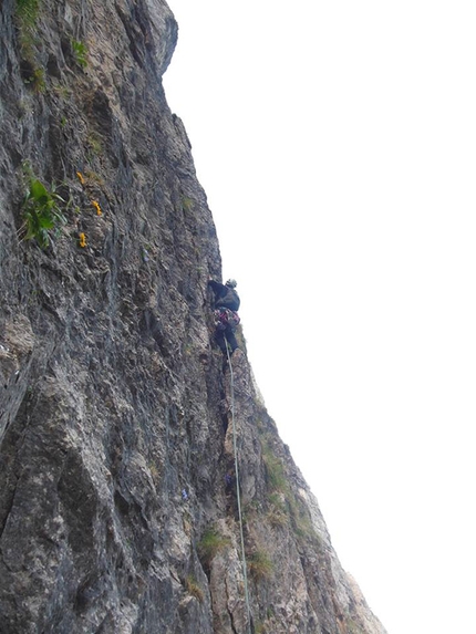 Enjoy the Silence Sentinella di Val Mala - Grigna Meridionale - Enjoy the Silence: Tiro 4