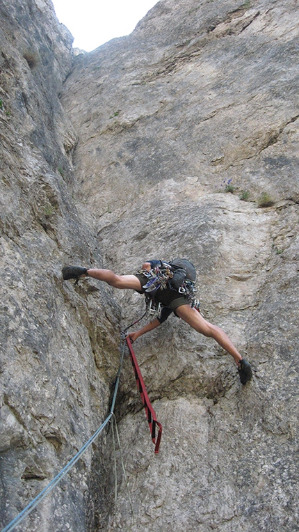 Enjoy the Silence Sentinella di Val Mala - Grigna Meridionale - Enjoy the Silence: Tiro 10