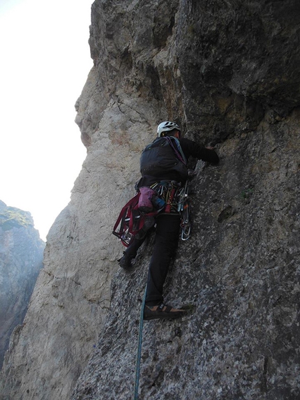 Enjoy the Silence Sentinella di Val Mala - Grigna Meridionale - Enjoy the Silence: Tiro 16