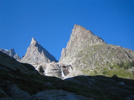 The Central Pillar of Frêney - British route Mont Blanc - The Central Pillar of Frêney - British route