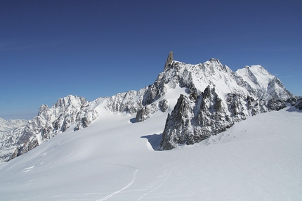 Vallée Blanche from Courmayeur