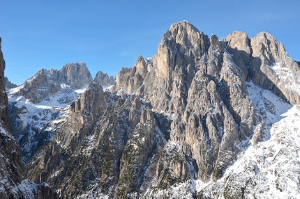Canale Sant Anna - Canale Sant Anna: Breathtaking view onto Cima Lastei