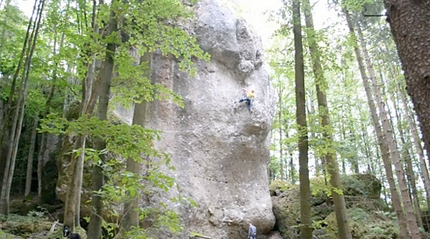 Chasin the Trane greenpoint in the Frankenjura