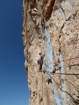 Cose Turche in Ala Daglar, new route by Bernasconi and Spini in Turkey