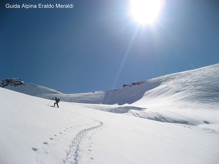 Cevedale - Cevedale: Salita al Monte Cevedale lungo la Vedretta di Cedec