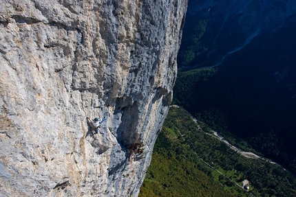 Lastia de Gardes - Pale di San Lucano - Pietro Dal Prà su Gracias a la Vida, Lastia de Gardes, Pale di San Lucano - Dolomiti