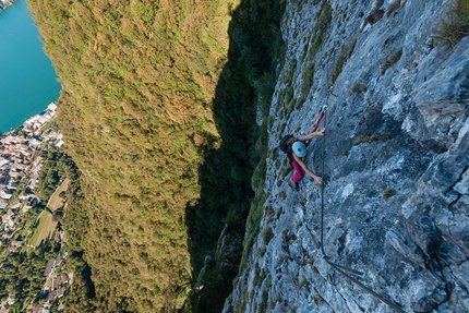 Via Ferrata del San Salvatore Monte San Salvatore - Via Ferrata del San Salvatore: © Marco Volken