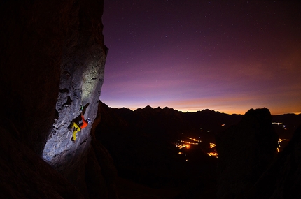 Stortoland Monte Dolada - Stortoland: Luca Facco in Drago di Domegge © Luca Facco