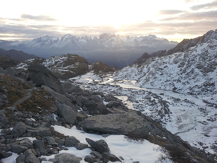 Una via per te fatta in tre Monte Nero di Presanella - Una via per te fatta in tre