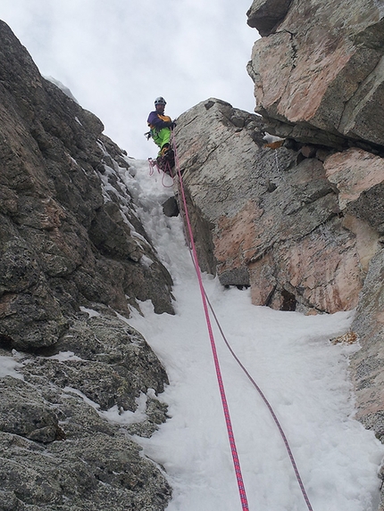 Una via per te fatta in tre Monte Nero di Presanella - Una via per te fatta in tre