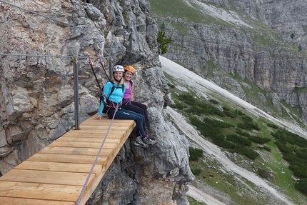 Via ferrata Maria e Andrea Ferrari - Ra Bujela Ra Bujela - Via ferrata Maria e Andrea Ferrari - Ra Bujela