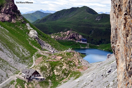 Lago Volaia - Rifugio Lambertenghi – Romanin