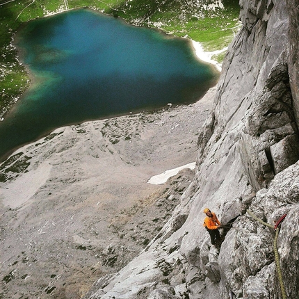 Lago Volaia - Rifugio Lambertenghi – Romanin Monte Coglians - Lago Volaia - Rifugio Lambertenghi – Romanin