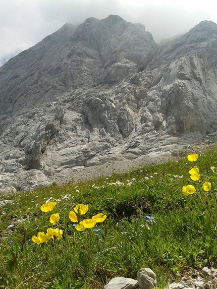 Lago Volaia - Rifugio Lambertenghi – Romanin Monte Coglians - Lago Volaia - Rifugio Lambertenghi – Romanin