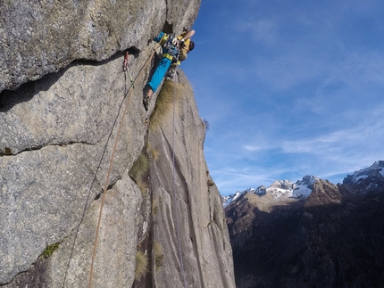 Here today gone tomorrow Scoglio delle Metamorfosi - Val di Mello - Here today gone tomorrow