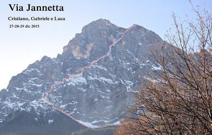 Canale Jannetta Vetta Orientale Gran Sasso - Canale Jannetta