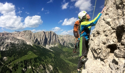 Ottovolante Torre Brunico - Ottovolante: Ottovolante, Torre Brunico, Sella © Majar Vidmar