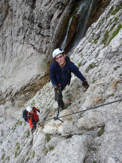 Via Ferrata Brigata Tridentina Torre Exner - Via Ferrata Brigata Tridentina: © Enrico Maioni