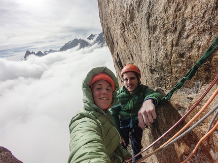 Sturm und Drang  Cima Becco di Valsoera Torre Staccata - Sturm und Drang: Federica Mingolla a-vista su Sturm und Drang al Becco di Valsoera, insieme a Andrea Migliano