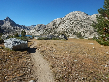 John Muir Trail Mount Whitney - John Muir Trail: Il sentiero è sempre ben tracciato