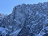 Renato Casarotto's historic first winter ascent of Diedro Cozzolino on Piccolo Mangart in the Julian Alps