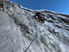 New mixed climb on Monte Vigna Vaga, Bergamo Alps, Italy