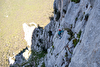 'End Child Marriage', new climb on Punta Cusidore in Sardinia by Nasim Eshqi, Sina Heidari