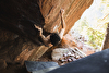 Hamish McArthur makes second ascent of 'Megatron' (9A) in Eldorado Canyon
