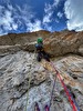 Alla Corna Rossa (Dolomiti di Brenta) Andrea Rosà e Francesco Salvaterra aprono 'Inshallah'