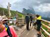 Tornelli sul sentiero del Seceda in Val Gardena (Dolomiti), la precisazione del Club Alpino Italiano