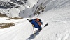 First complete ski decent of Pizzo Intermesoli East Face (Gran Sasso, Italy)
