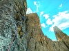 Amici Miei Atto II, al Sass De Moles (Pordoi, Dolomiti) la nuova via di Jacopo Biserni e Andrea Gamberini