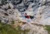 Andrea Milani libera Affinità Elettive alla Capanna Bill nelle Dolomiti