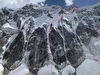 First ascent of Tumladen Sar in the Karakoram by Matej Prcin, Tomasz Rodzynkiewicz, Marco Schwidergal