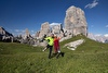 Alle Cinque Torri (Dolomiti) Massimo Coda e Andrea Lanfri aprono la via lunga inCLOUsivity