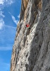 Simon Gietl apre Kairos, nuova 'direttissima' al Piz de Lavarela (Dolomiti)