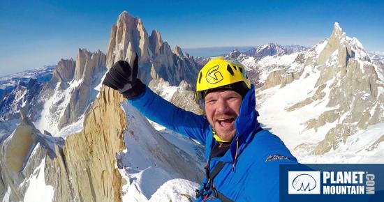 Markus Pucher, Cerro Pollone solo y en invierno en la Patagonia